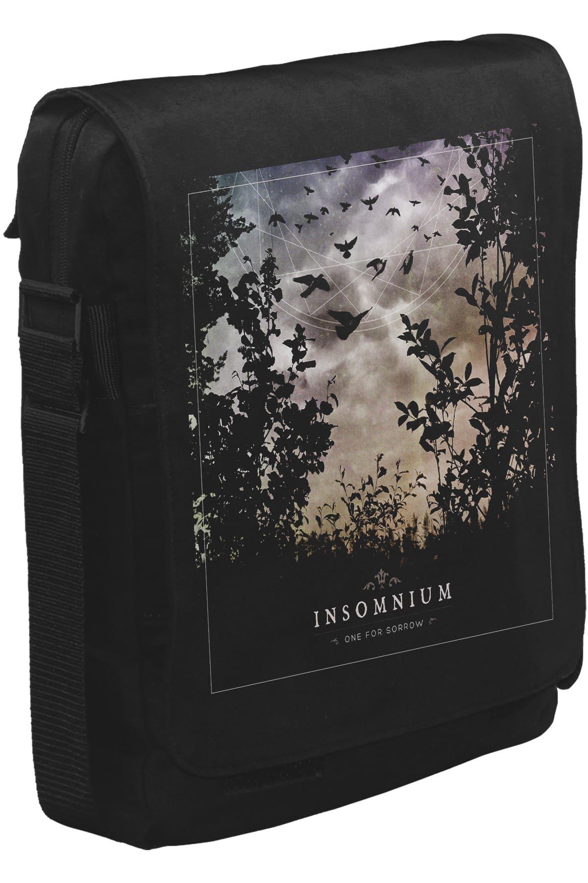 Insomnium - One for Sorrow Unisex Siyah Postacı Çanta