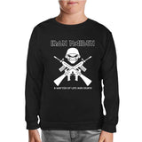 Iron Maiden - A Matter of Life and Death Black Kids Sweatshirt