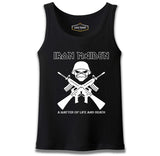 Iron Maiden - A Matter of Life and Death Siyah Erkek Atlet