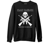 Iron Maiden - A Matter of Life and Death Black Men's Thick Sweatshirt