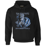 Iron Maiden - Different World Black Men's Zipperless Hoodie