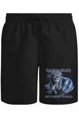 Iron Maiden - Different World Unisex Siyah Şort