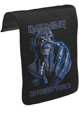 Iron Maiden - Different World Unisex Siyah Tak-Çıkar Postacı Çanta Kapağı CK-362