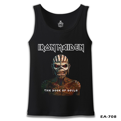 Iron Maiden - The Book of Souls Black Male Athlete