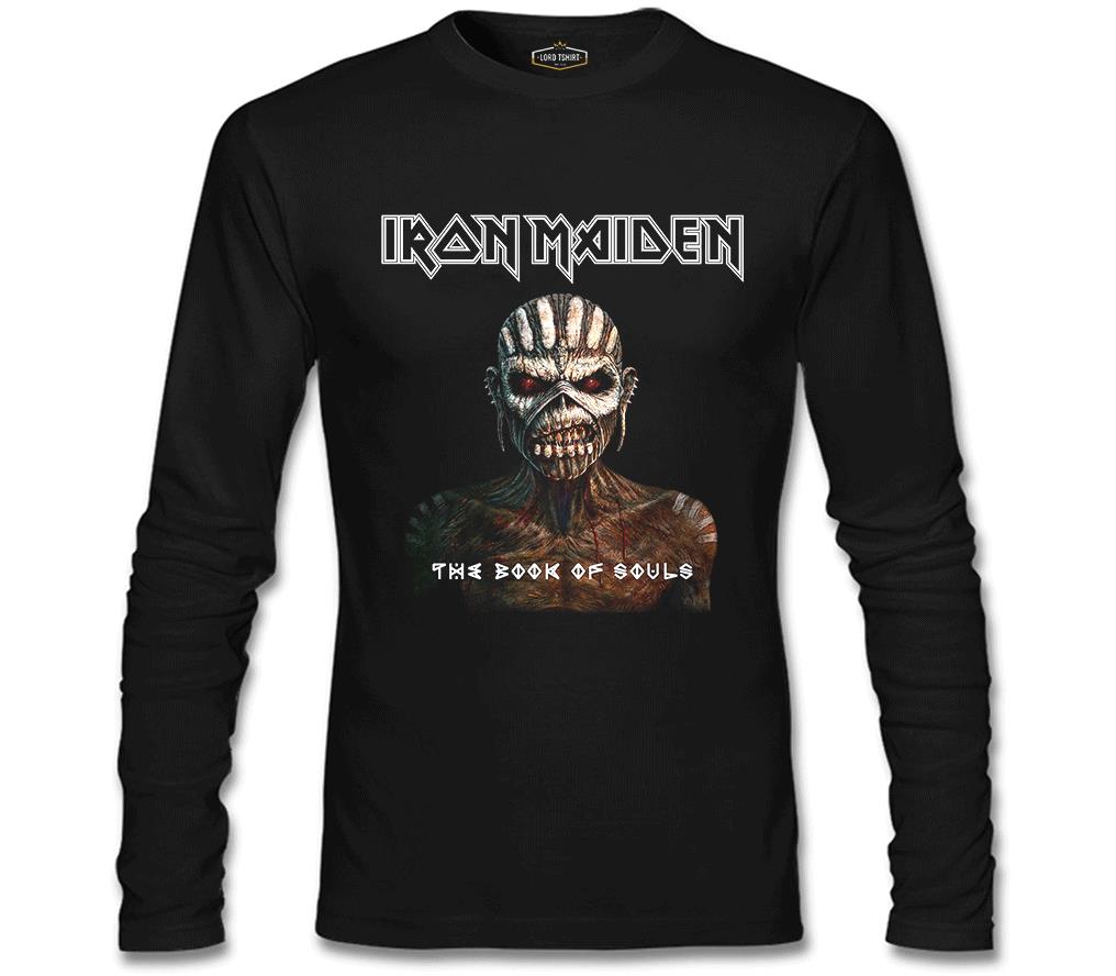 Iron Maiden - The Book of Souls Siyah Erkek Sweatshirt