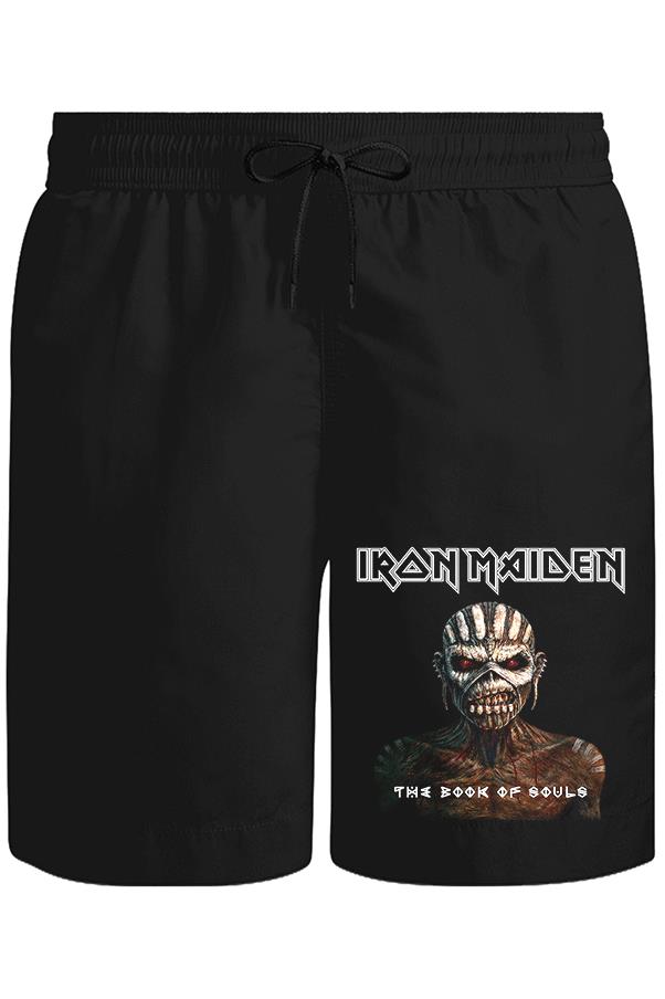 Iron Maiden - The Book of Souls Unisex Siyah Şort