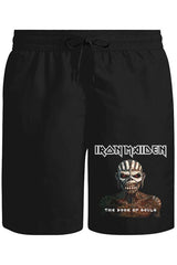 Iron Maiden - The Book of Souls Unisex Siyah Şort