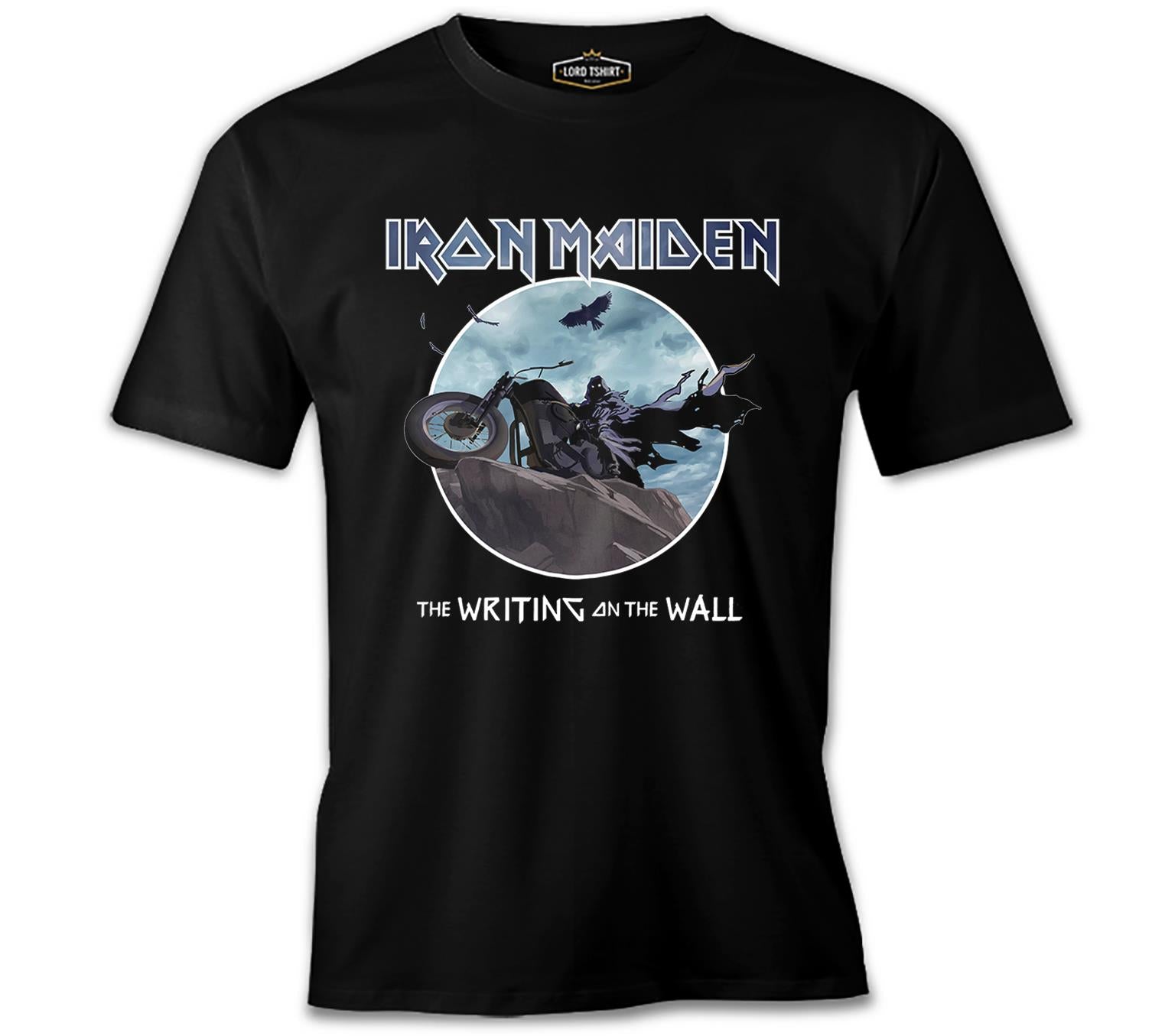 Iron Maiden - Writing on the Wall Siyah Erkek Tshirt