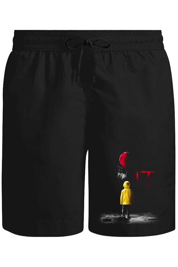 IT - Pennywise Unisex Siyah Şort