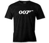 James Bond - 007 Siyah Erkek Tshirt