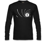 James Bond - Never Say Never Siyah Erkek Sweatshirt