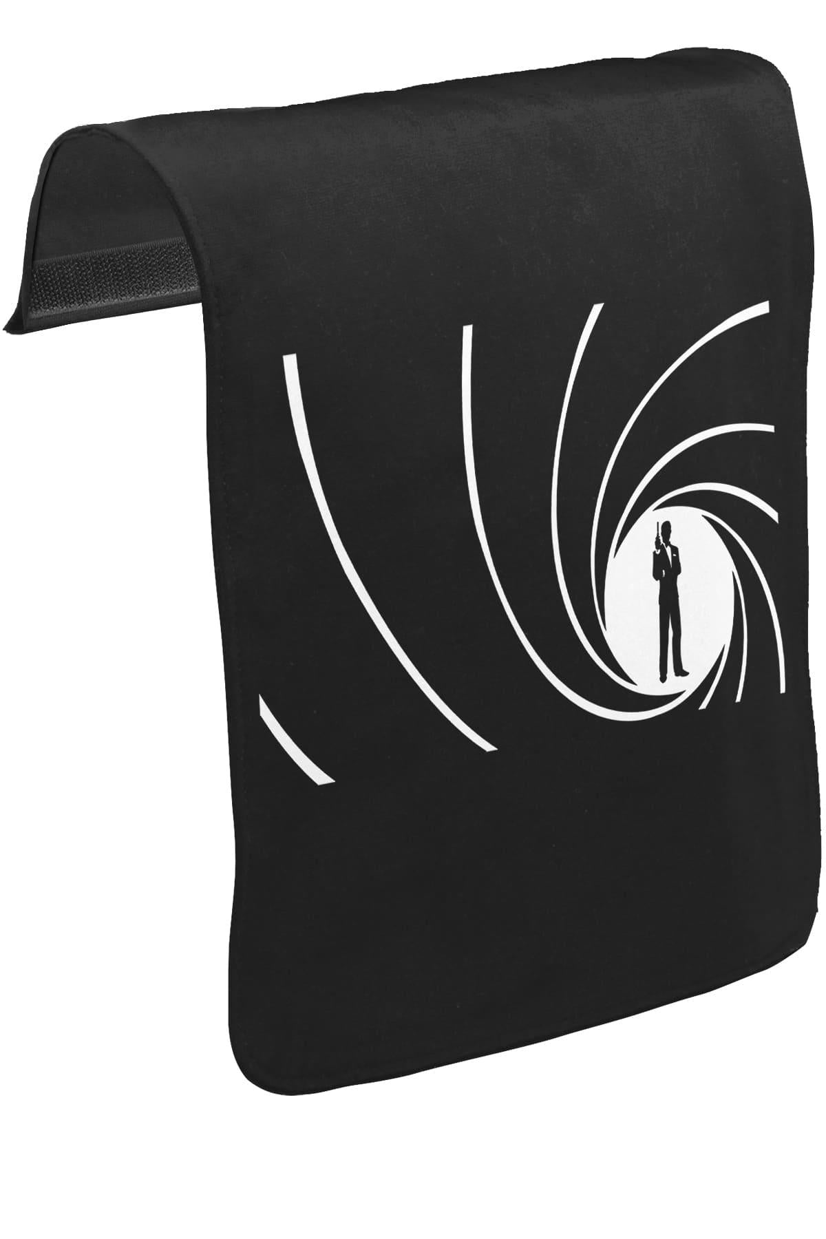 James Bond - Never Say Never Unisex Black Snap-On Messenger Bag Cover CK-989 