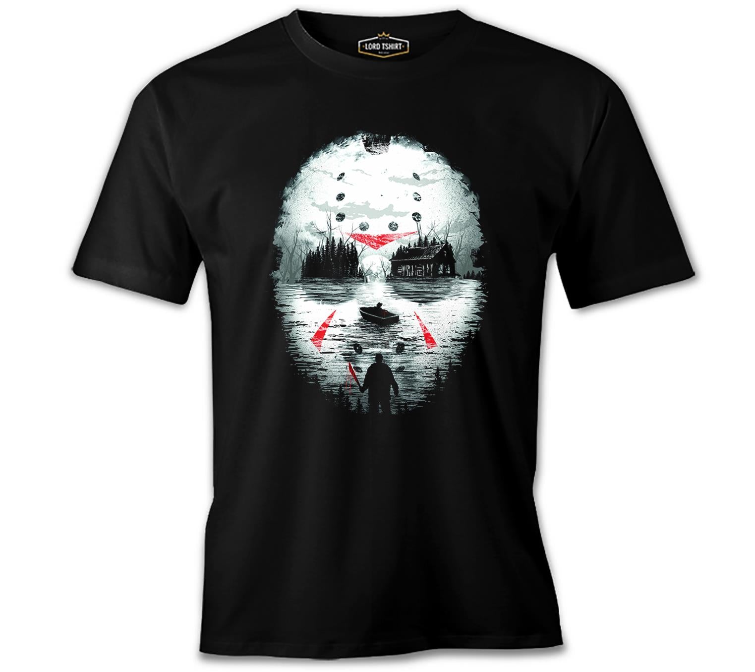 Jason Voorhees - Horror House Siyah Erkek Tshirt