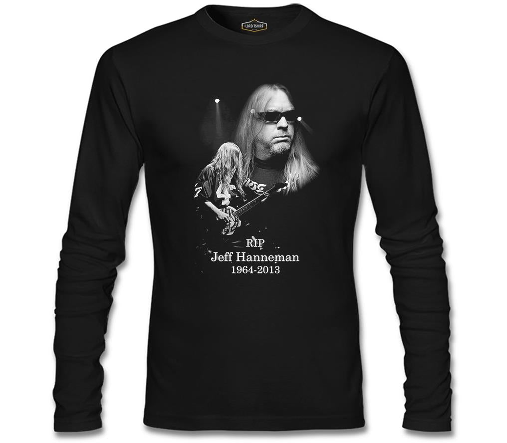 Jeff Hanneman - RIP Black Men's Sweatshirt