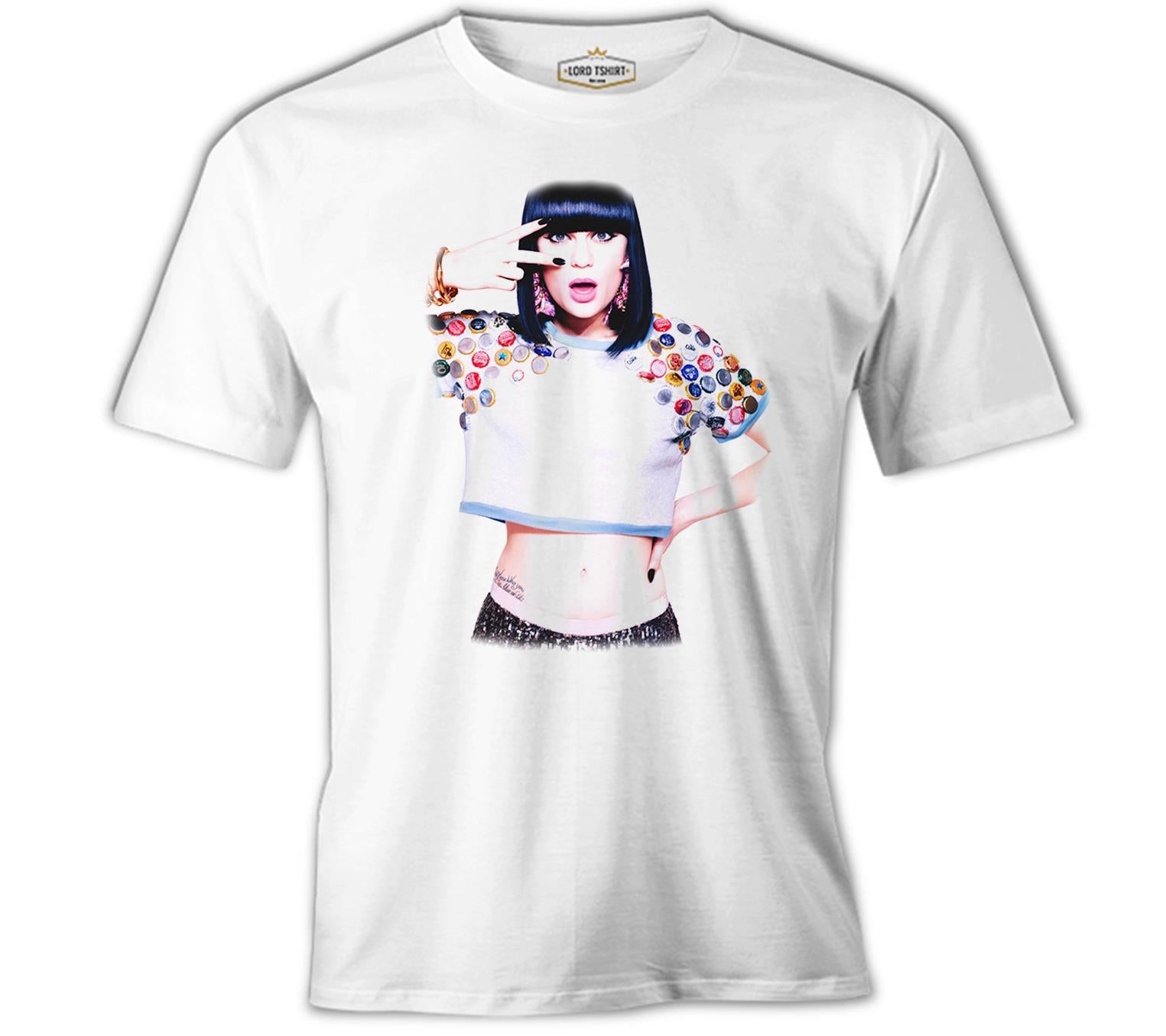 Jessie J White Men's Tshirt 