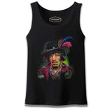 Jimi Hendrix Siyah Erkek Atlet