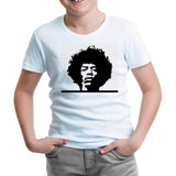 Jimi Hendrix - Tab Beyaz Çocuk Tshirt