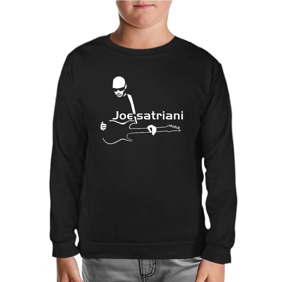 Joe Satriani - Guitar Black Kids Sweatshirt