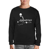 Joe Satriani - Guitar Black Kids Sweatshirt