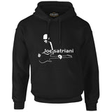 Joe Satriani - Gitar Siyah Erkek Fermuarsız Kapşonlu