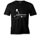 Joe Satriani - Gitar Siyah Erkek Tshirt