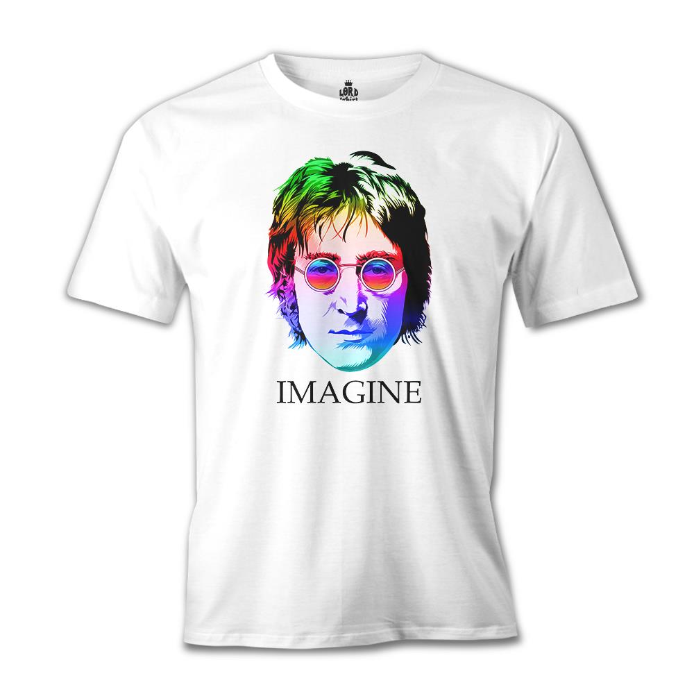 John Lennon - Imagine White Men's T-Shirt