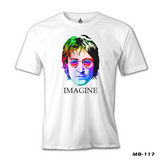 John Lennon - Imagine Beyaz Erkek Tshirt (FIRSAT ÜRÜNÜ)