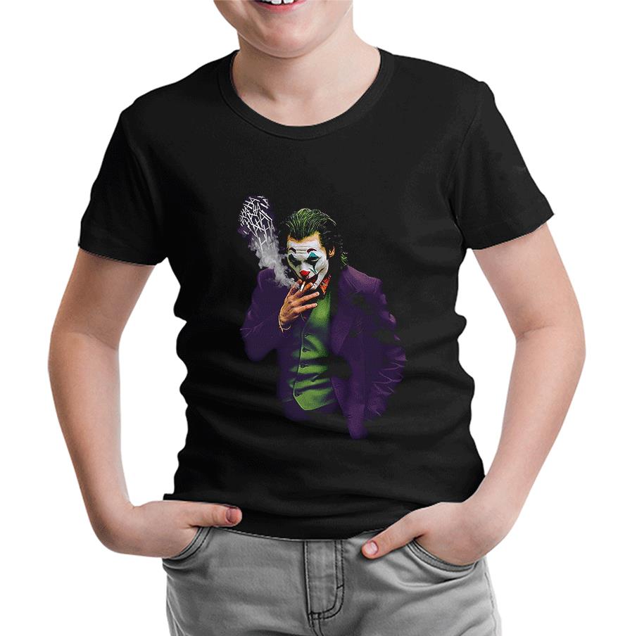 Joker - Arial Siyah Çocuk Tshirt