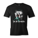 Joker - Cards Siyah Erkek Tshirt