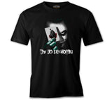 Joker - Cards Siyah Erkek Tshirt