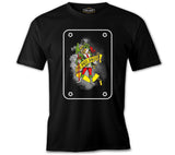 Joker Cards Black Men's Tshirt
