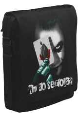 Joker - Cards Unisex Siyah Postacı Çanta