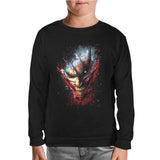 Joker - Face Black Kids Sweatshirt