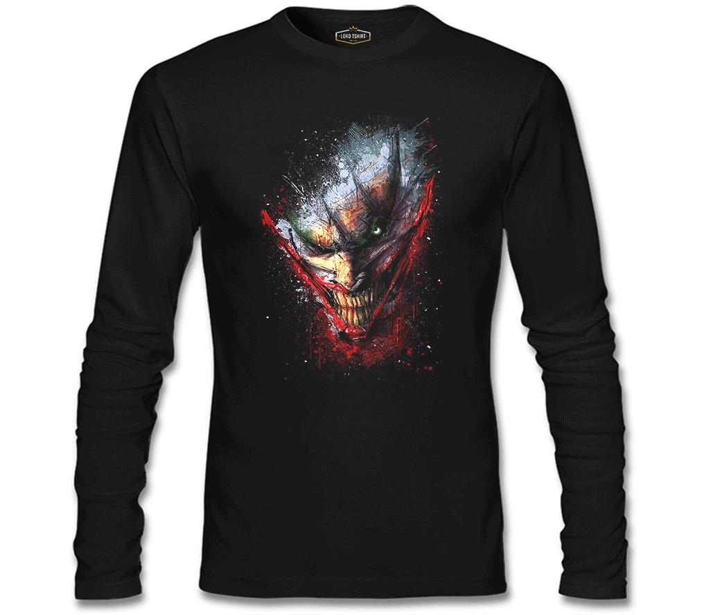 Joker - Face Black Men's Sweatshirt