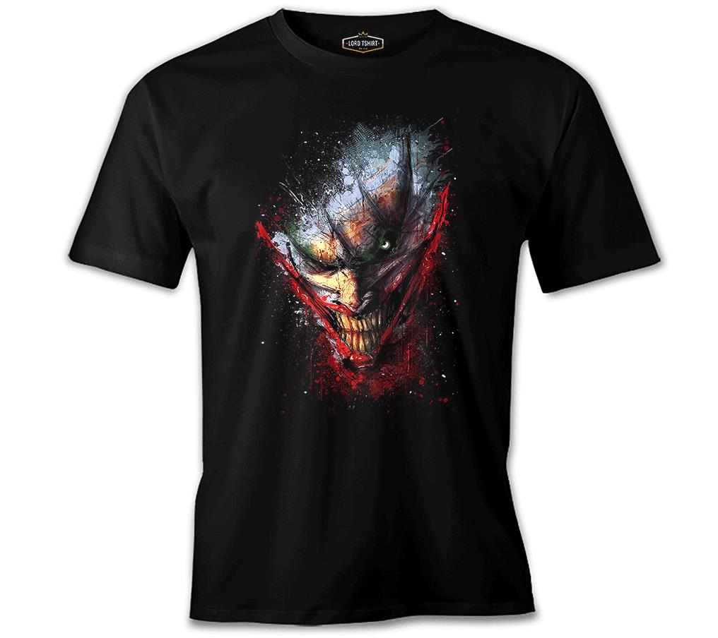 Joker - Face Siyah Erkek Tshirt