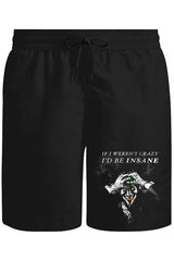 Joker - I'd be Insane Unisex Siyah Şort