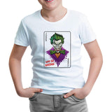 Joker - In Cards Beyaz Çocuk Tshirt