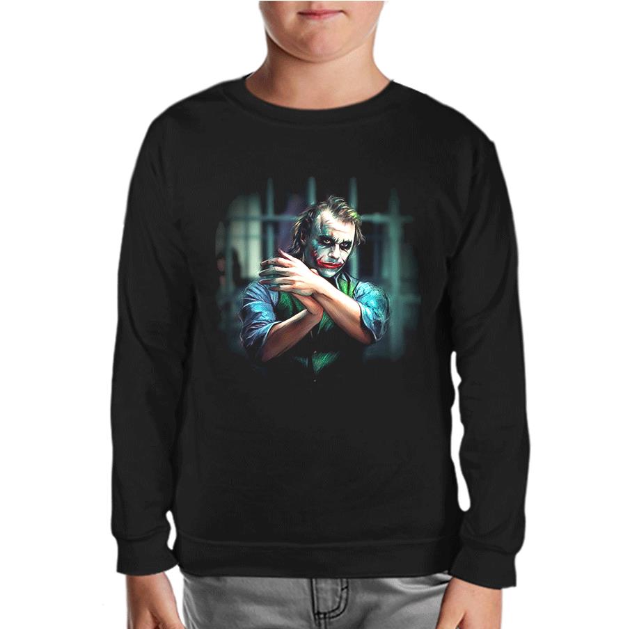 Joker Black Kids Sweatshirt