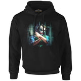 Joker Black Men's Zipperless Hoodie