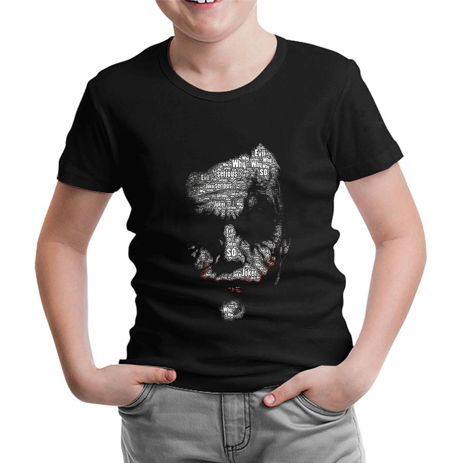 Joker - So Evil Siyah Çocuk Tshirt