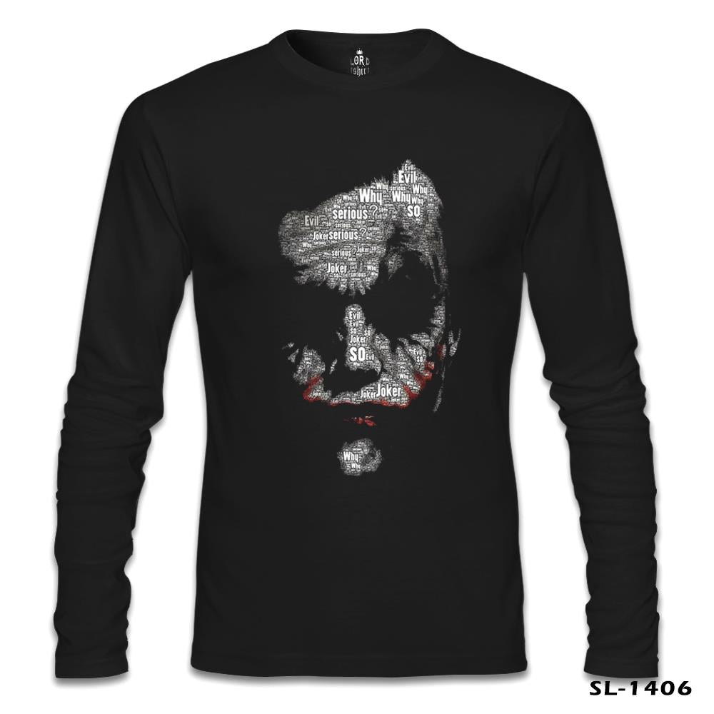 Joker - So Evil Black Men's Sweatshirt