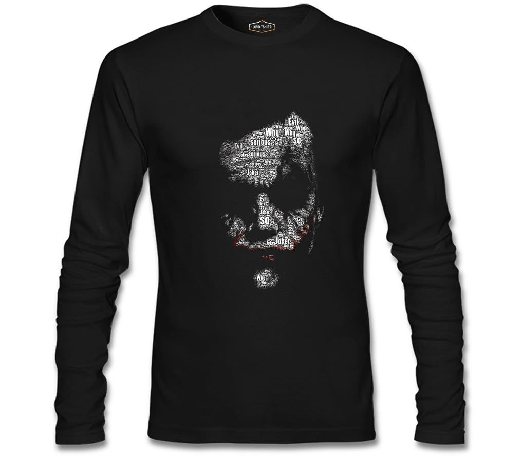 Joker - So Evil Siyah Erkek Sweatshirt