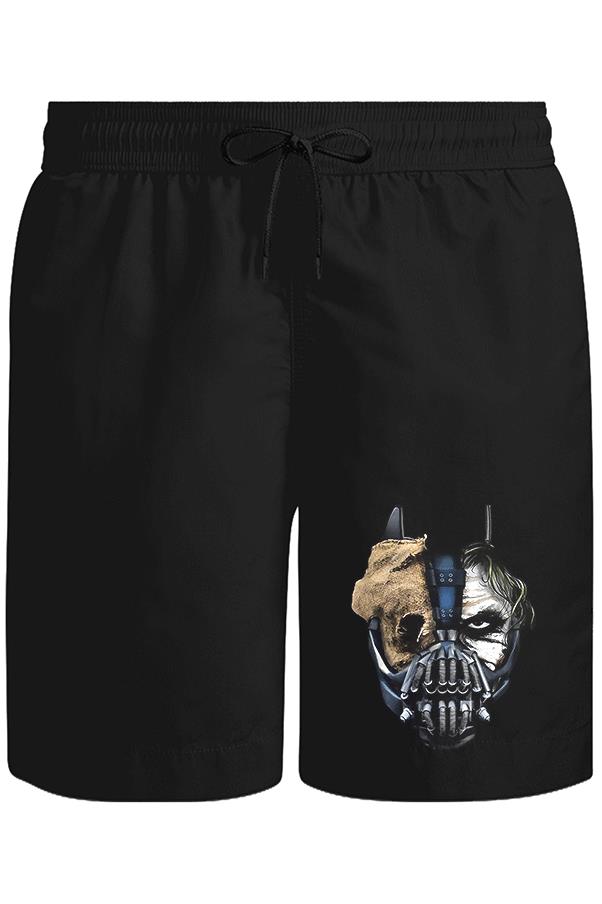 Joker Triology Unisex Siyah Şort