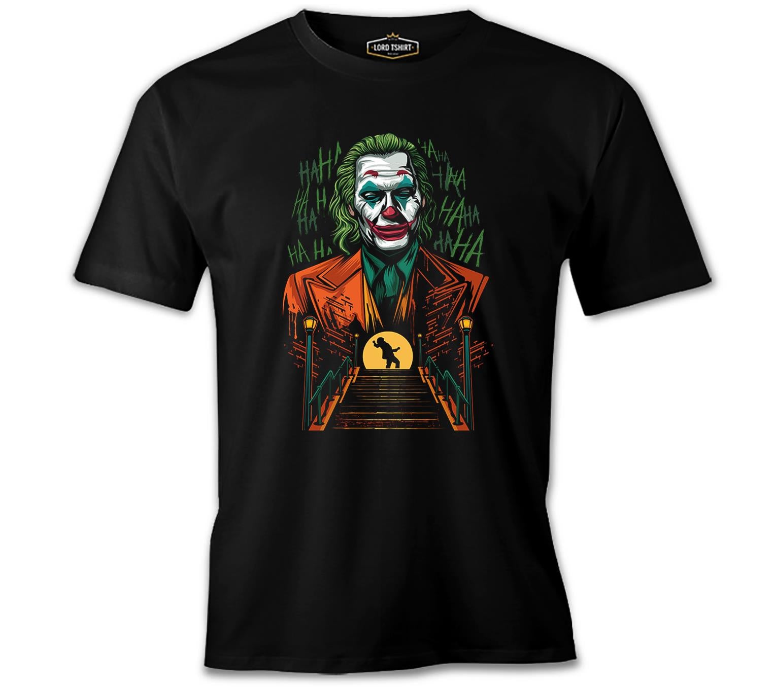 Joker - Win Siyah Erkek Tshirt