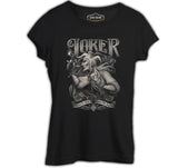 Joker - World Burn Siyah Bayan Tshirt
