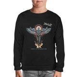 Judas Priest - Angel Siyah Çocuk Sweatshirt