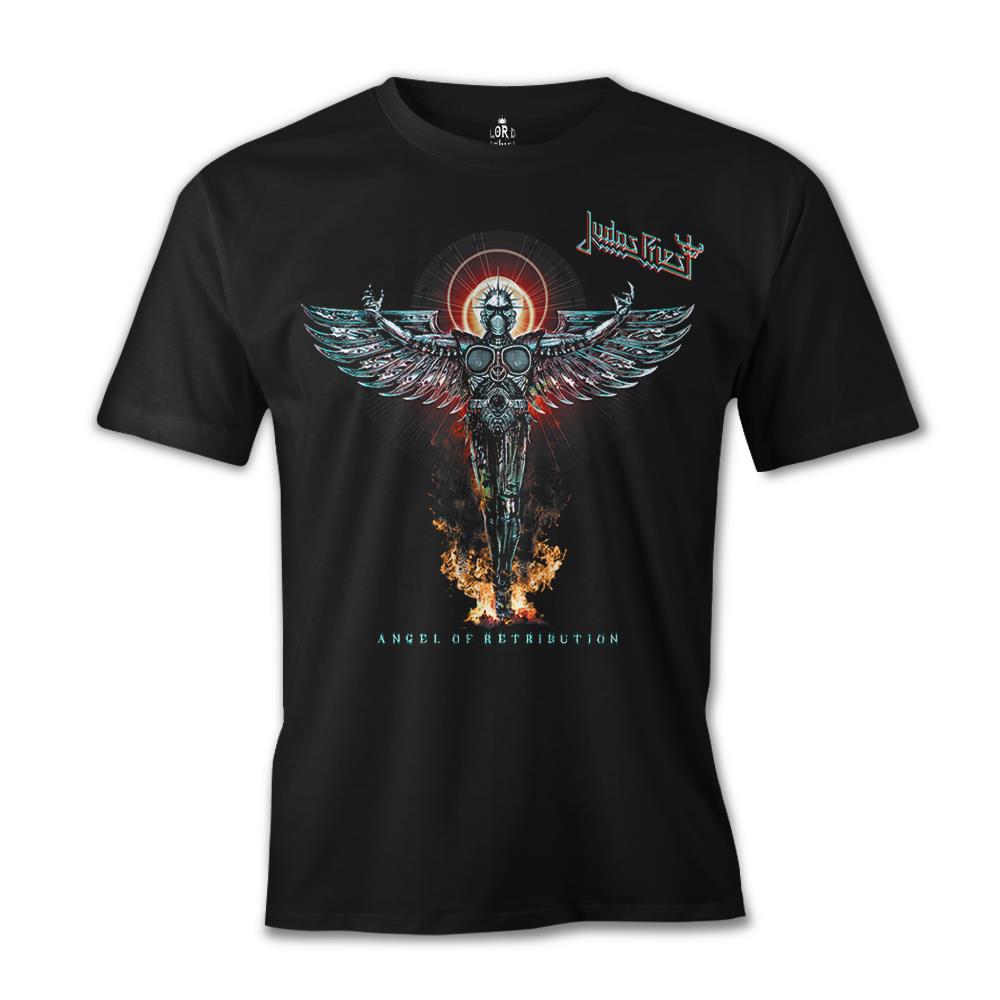 Judas Priest - Angel Black Men's Tshirt