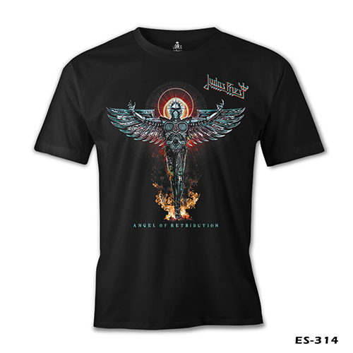 Judas Priest  - Angel Siyah Erkek Tshirt