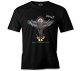 Judas Priest  - Angel Siyah Erkek Tshirt