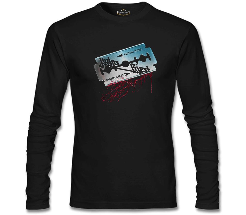 Judas Priest - British Steel Black Men's Sweatshirt